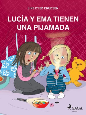cover image of Lucía y Ema tienen una pijamada